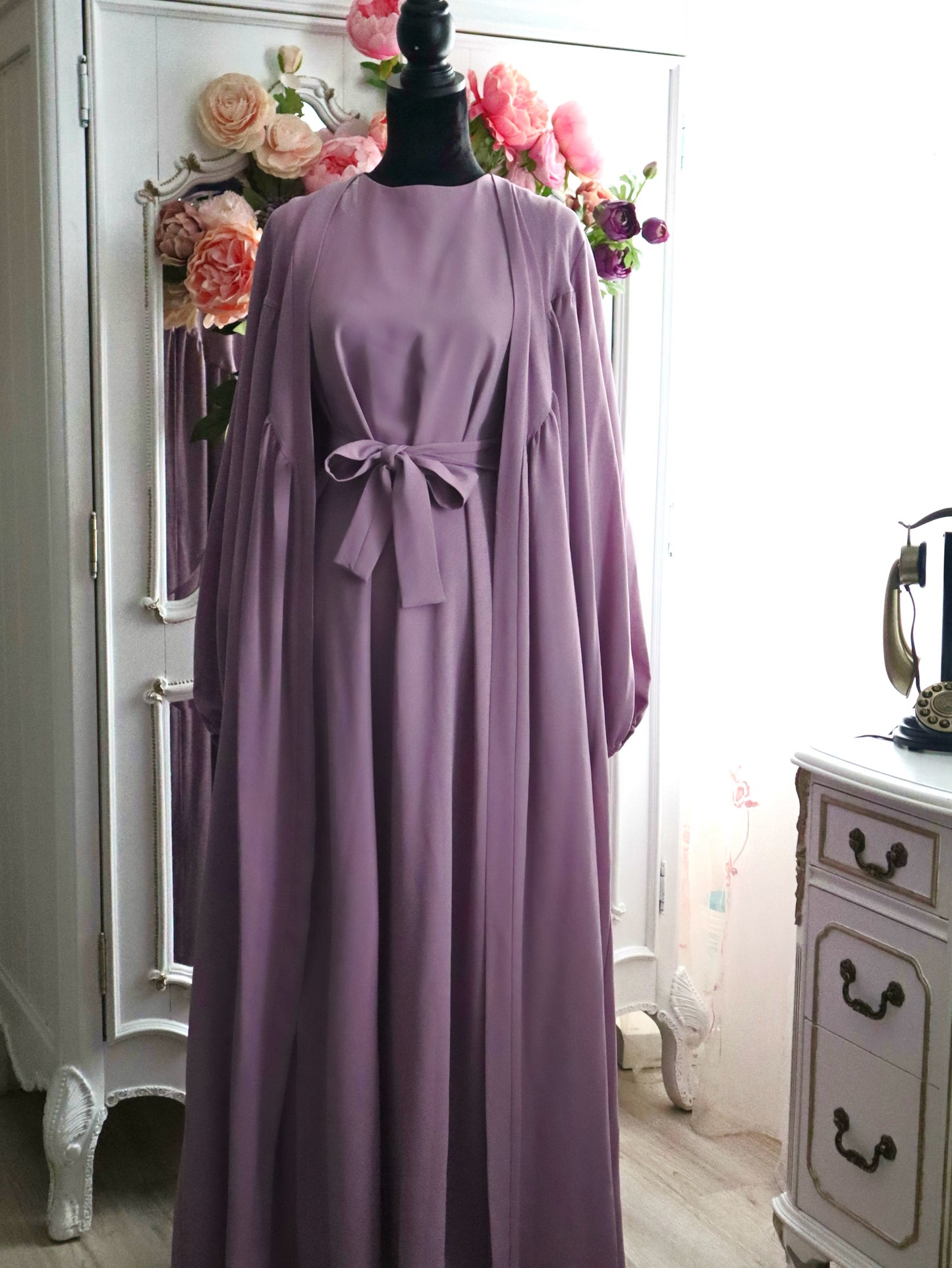 Mira Two-Piece Abaya Set