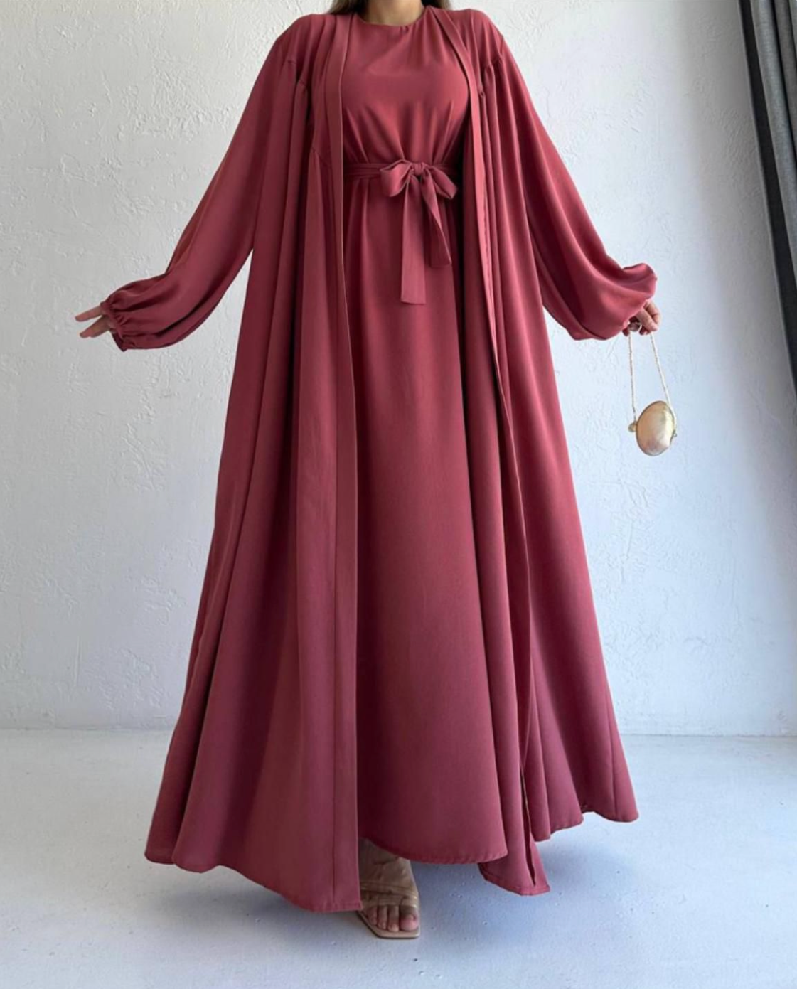 Mira Two-Piece Abaya Set